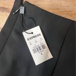 Black Express Pencil Skirt